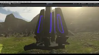Halo Blood Gulch Fan Made Unity 3D - Orenge Crest