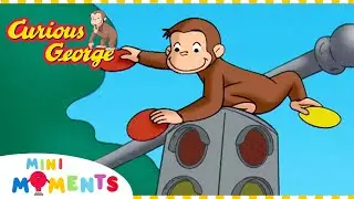 George Learns About Traffic Lights🚦 | Curious George | Compilation | Mini Moments