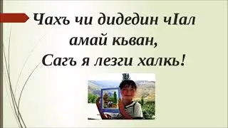 Зарифа Кухмазова Лезги чIал || Лезгинский язык | Ləzgi mahnısı