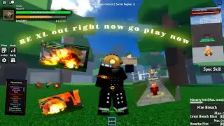 RE XL Fire breath showcase and look at the map