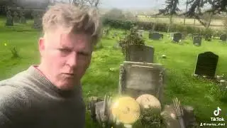 John Bonham's grave ......
