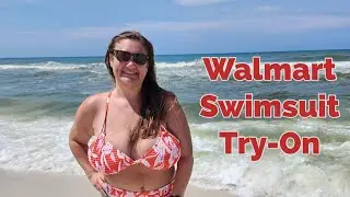 Walmart Swimsuit Try On | Plus Size | US40K | Fuller Bust