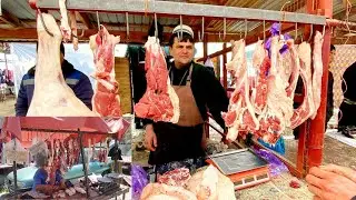 Нархи Гушт дар бозори ш Конибодом 21 05 2023 😱