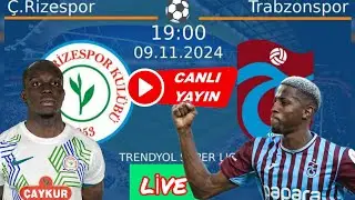 TRABZONSPOR - ÇAYKUR RİZESPOR SUPER LEAGUE ABONE OL subscribe #live CANLI YAYIN #football