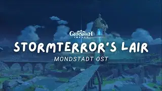 Night at Stormterror's Lair 🌙 Relaxing Genshin Impact Music | Mondstadt OST 原神 [No Mid-Roll Ads]