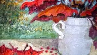 foglie d'autunno-Autrice dipinto e video Delia Smit Bonazzoli