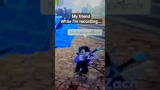 Catching my friend in the corner of the game While I'm recording 😆 