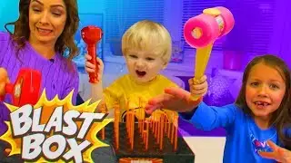 BLAST BOX CHALLENGE/Проверка VIKI SHOW ЧЕЛЛЕНДЖ ВЗРЫВНАЯ КОРОБОЧКА. Yanchik Malchik