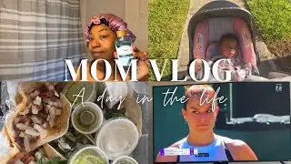 MOM VLOG: grocery shopping, chit chat w me, pool day!