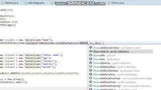 JavaFX TableView part 2