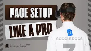 How to setup page in Google Docs | An Easy Guide! | Tutorial 1.4🎯
