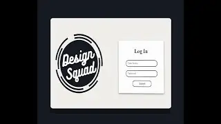 How to create Login form using only html and css.| login in html css | video by Design Squad
