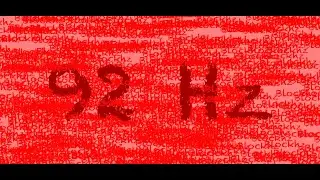 92 Hz Frequency