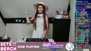 SARIA B2B Sunow @ Sets on the Beach 2023 - J-POP / DISCO / EDM DJ SET