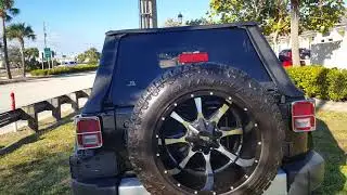 2015 Jeep Sahara Unlimited 29,000 miles black black leather local