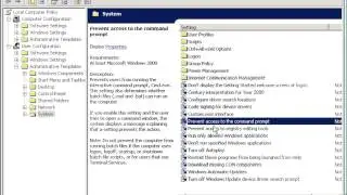 how to disable command prompt