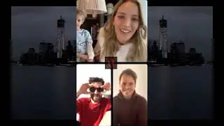 Luisana, Benjamín Rojas Y Felipe Colombo Hacen Un Reencuentro Por Medio De Un Live ( Parte 1)