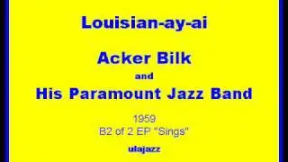 Acker Bilk PJB1959 Louisian-ay-ai