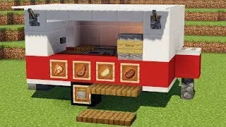 Minecraft: How to make FOOD TRUCK