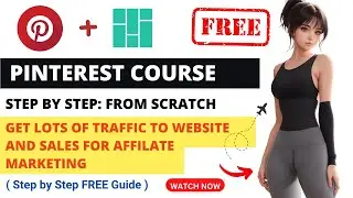 Pinterest Affiliate Marketing For Beginners | Affiliate Marketing Tutorial | Pinterest Traffic