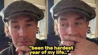 Actor James Van Der Beek Last Video Before His Death