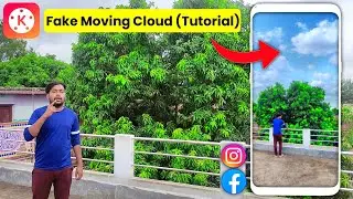 Moving Cloud Viral Reel Tutorial | Instgram Viral Reel Editing | Kinemaster Fake Cloud Reel Editing💥