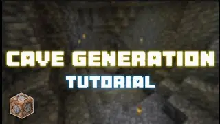 How To Make A Cave Generator With Commands | MCPE Tutorial