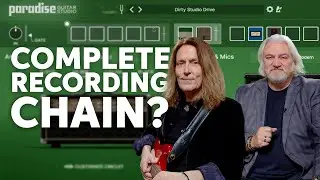 Universal Audio Paradise Guitar Studio Demo & Interview ft. James Santiago, Julian Prindle