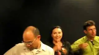 Cartoonistas TV backstage 3