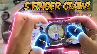5 Finger claw full gyro gameplay | five finger claw | BGMI - PUBG mobile 2022