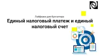 Единый налоговый платеж и единый налоговый счет