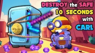 How to Break the Safe in 10 Seconds | Carl in Heist = OP (Brawl Stars)
