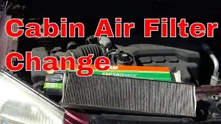 Cabin Air Filter Change Chevy Equinox and Torrent