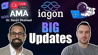 BIG Updates From IAGON - Live Depin AMA With Navjit