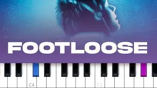 Kenny Loggins - Footloose (piano tutorial)