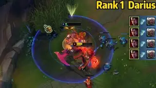Rank 1 Darius: He Makes a Master Ambessa Lose His Mind! *21 KILLS*
