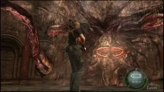resident evil 4 leon eaten alive death