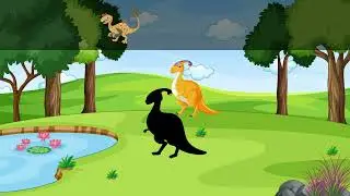 DINO DINO | matching the shadow of a dinosaur 3
