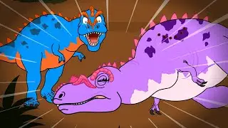 The Albertosaurus Who Wouldn't Listen | Why He did the Opposite? ★ Geni Dino Movie