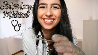 ASMR (Portuguese-Br) Doctor Hospital Examination Roleplay 👩‍⚕️ | Blue Yeti | Eng Sub