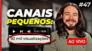 Como crescer no YouTube em 2023: Live aberta p/ perguntas #47