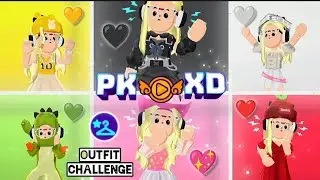 MAKING PKXD OUTFITS BASED ON DIFFERENT COLOURS✨🤩