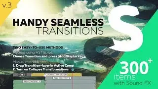 Handy Seamless Transitions Script (review and tutorial) [Bangla] 🙈🙉🙈
