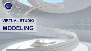 How to Make Virtual Studio in Cinema 4D | Stage Design | Tutorial #04
