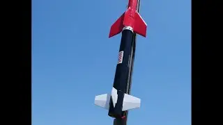 Black Brant 8 scale model at MIR2023