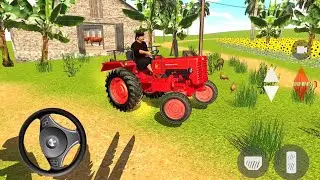 Indian Tractor Driving 3D #1 - Mahindra Tractor Driving Game - Android Gameplay