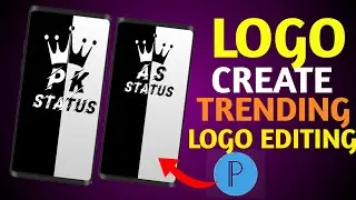 Trending logo create pixelLab Hindi | Instagram viral logo editing |full screen logo create Pixellab