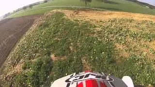 A retard on a motard (after a week of heavy rains)