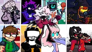 FNF Agitated-Remix but Every Turn a different Character Sing