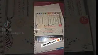 Click art Markers 😍‼️ #handwriting #calligraphy #lettering #writeyourname #handwriting #shortsviral